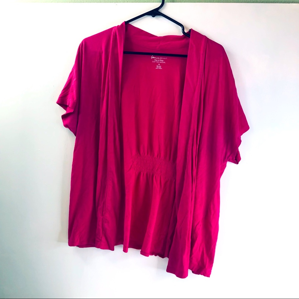 Lane Bryant Fun Flirty Cotton Modal Wrap